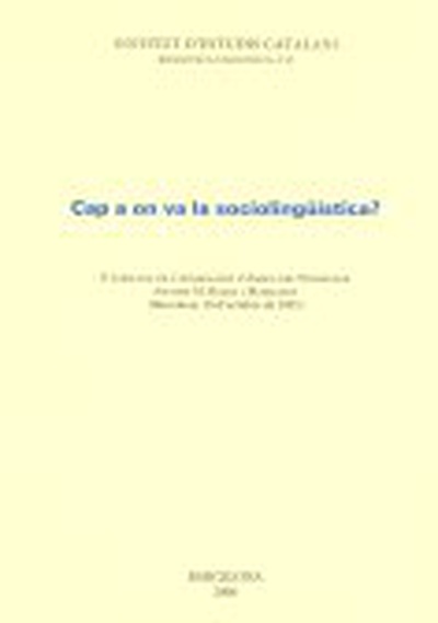 Cap a on va la sociolingüística?