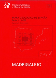 Mapa geológico de España. E 1:50.000. Hoja 754, Madrigalejo