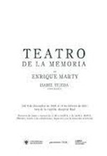 Teatro de la memoria de Enrique Marty