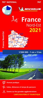 Mapa National Francia Nord-Est 2021