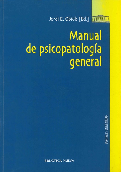 Manual de psicopatología general