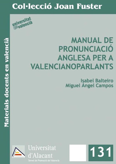 Manual de pronunciació anglesa per a valencianoparlants