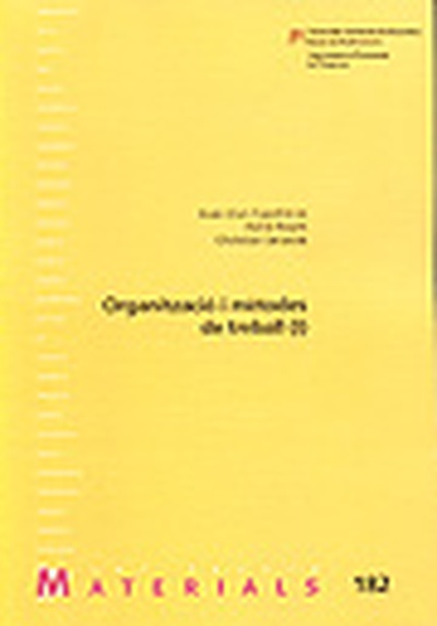 Organitzaci i mtodes de treball (I)