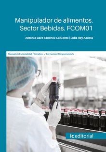 Manipulador de alimentos. Sector Bebidas. FCOM01