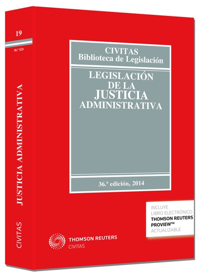 Legislación de la Justicia Administrativa (Papel + e-book)