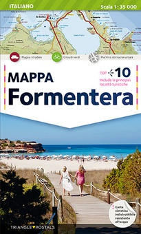Formentera, mappa