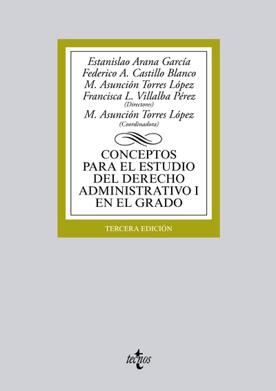 Conceptos para el estudio del Derecho administrativo I en el grado