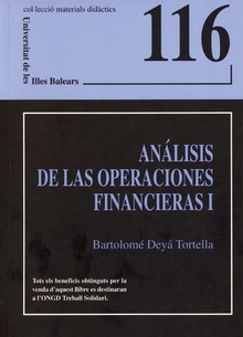 Análisis de las operaciones financieras I