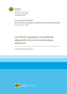 Las ONGD españolas: necesidad de adaptación al nuevo contexto para sobrevivir