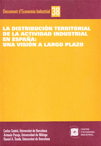 La distribución territorial de la actividad industrial en Eaña