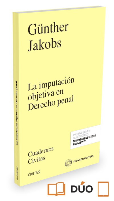 La imputación objetiva en Derecho penal (Papel + e-book)