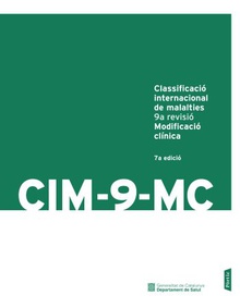 Classificació internacional de malalties (CIM-9-MC)