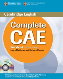 Complete CAE Workbook without Answers with Audio CD