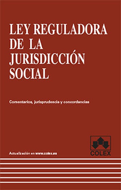 Ley reguladora de la jurisdicción social. 1ª edición 2013