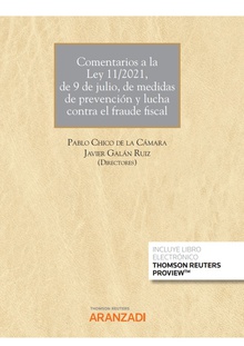 Comentarios a la Ley 11/2021, de 9 de julio, de medidas de prevención y lucha contra el fraude fiscal (Papel + e-book)