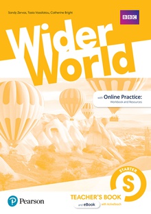 WIDER WORLD STARTER TEACHER'S BOOK WITH MYENGLISHLAB & EXTRAONLINE HOME