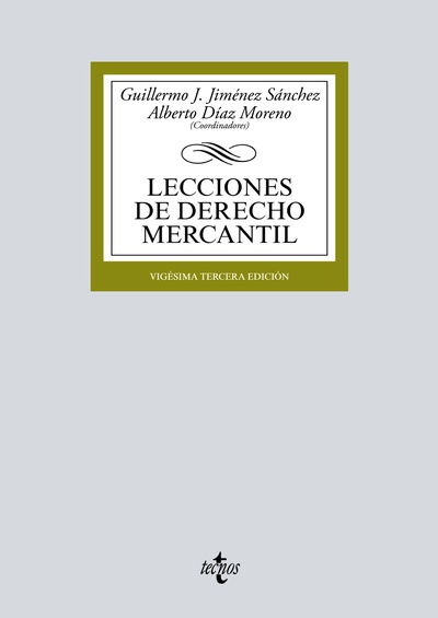 Lecciones de Derecho Mercantil