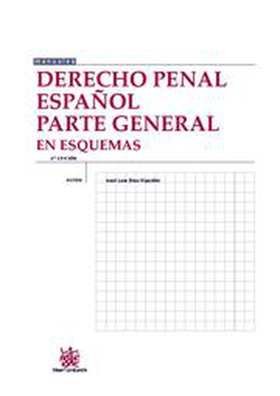 Derecho Penal Español Parte General en Esquemas
