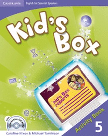 Kid's Box for Spanish Speakers Level 5 Activity Book with CD-ROM and Language Portfolio