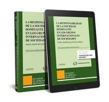 La responsabilidad de la sociedad dominante en los grupos internacionales de sociedades (Papel + e-book)