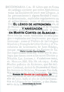 El léxico de astronomía y navegación en Martín Cortés de Albacar