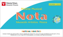 Maleta Musical Nota. Musica. Primer Ciclo.
