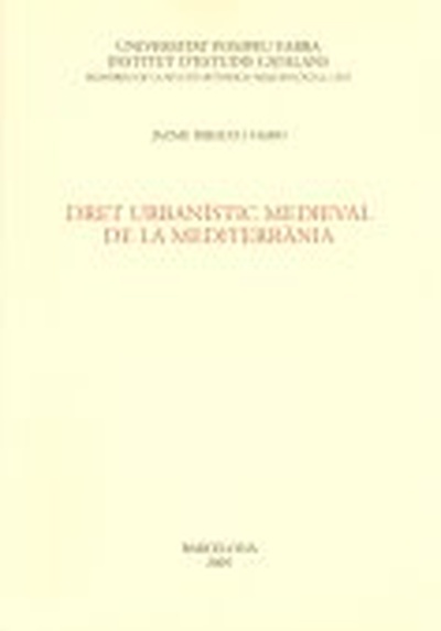 Dret urbanístic medieval de la Mediterrànea
