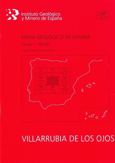 Villarrubia de los Ojos, 737 : Mapa geológico de España escala 1:50.000