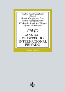 Manual de Derecho Internacional privado