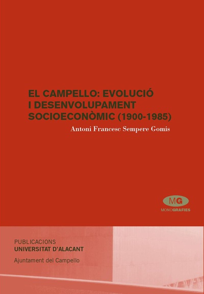 El Campello: evolució i desenvolupament socioeconòmic (1900-1985)