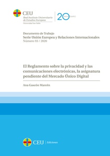 El Reglamento sobre la privacidad y las comunicaciones electrónicas, la asignatura pendiente del Mercado Único Digital