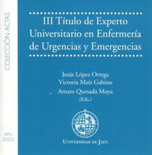 III Título de experto universitario en enfermería de urgencias y emergencias