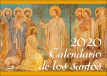 Calendario pared de los santos 2020