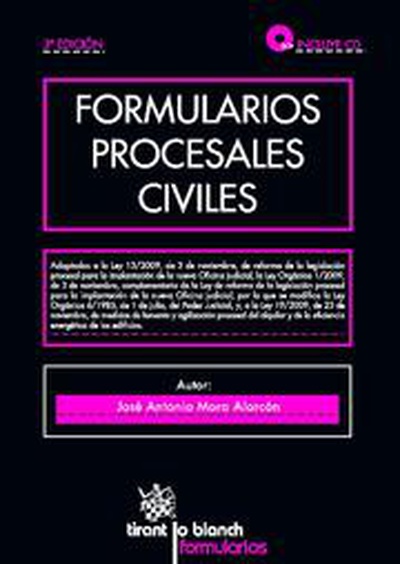 Formularios Procesales Civiles 3ª Edición+CdRom