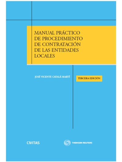 Manual práctico de procedimiento de contratación de las entidades locales