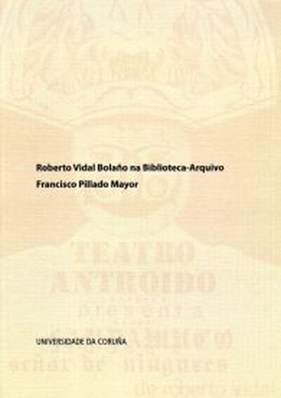 Roberto Vidal Bolaño na Biblioteca-Arquivo Teatral Francisco Pillado Mayor