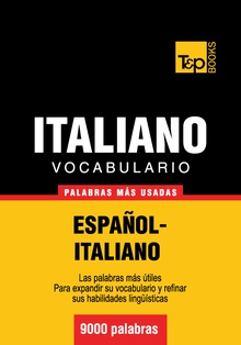 Vocabulario español-italiano - 9000 palabras más usadas