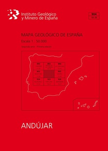 Mapa geológico de España escala 1:50.000. Hoja 904, Andújar