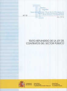 Texto refundido de la Ley de Contratos del Sector Público
