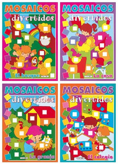 Mosaicos divertidos (4 títulos)