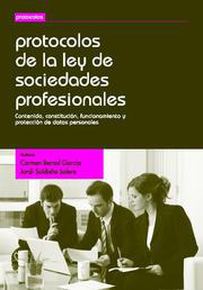 Protocolos de la ley de sociedades profesionales