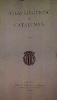 Atles lingüístic del domini català. Volum I