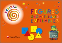 Espiral Magica 3-4 Anys. Figures Geometricas Enfilables