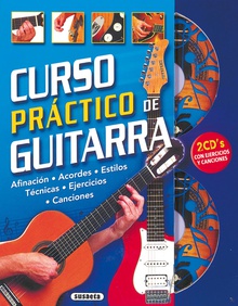 Curso práctico de guitarra con 2 CD