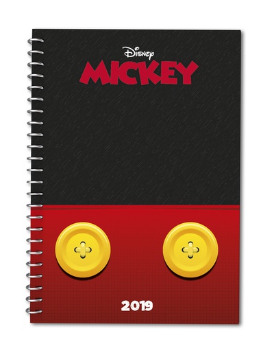 Agenda Disney 2019 "Mickey Mouse"