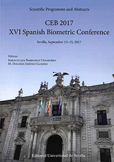 CEB 2017. XVI Spanish Biometric Conference. Sevilla, September 13-15, 2017