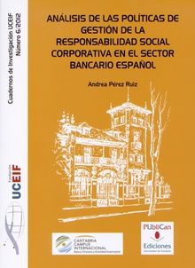 Análisis de las políticas de gestión de la responsabilidad social corporativa en el sector bancario español