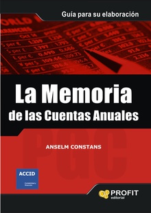 La memoria de las cuentas anuales