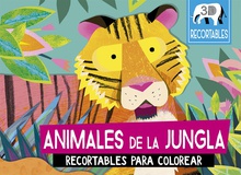 Animales de la jungla (recortables 3D)