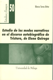 Estudios de los modos narrativos en el discurso autobiográfico de [Tristura], de Elena Quiroga